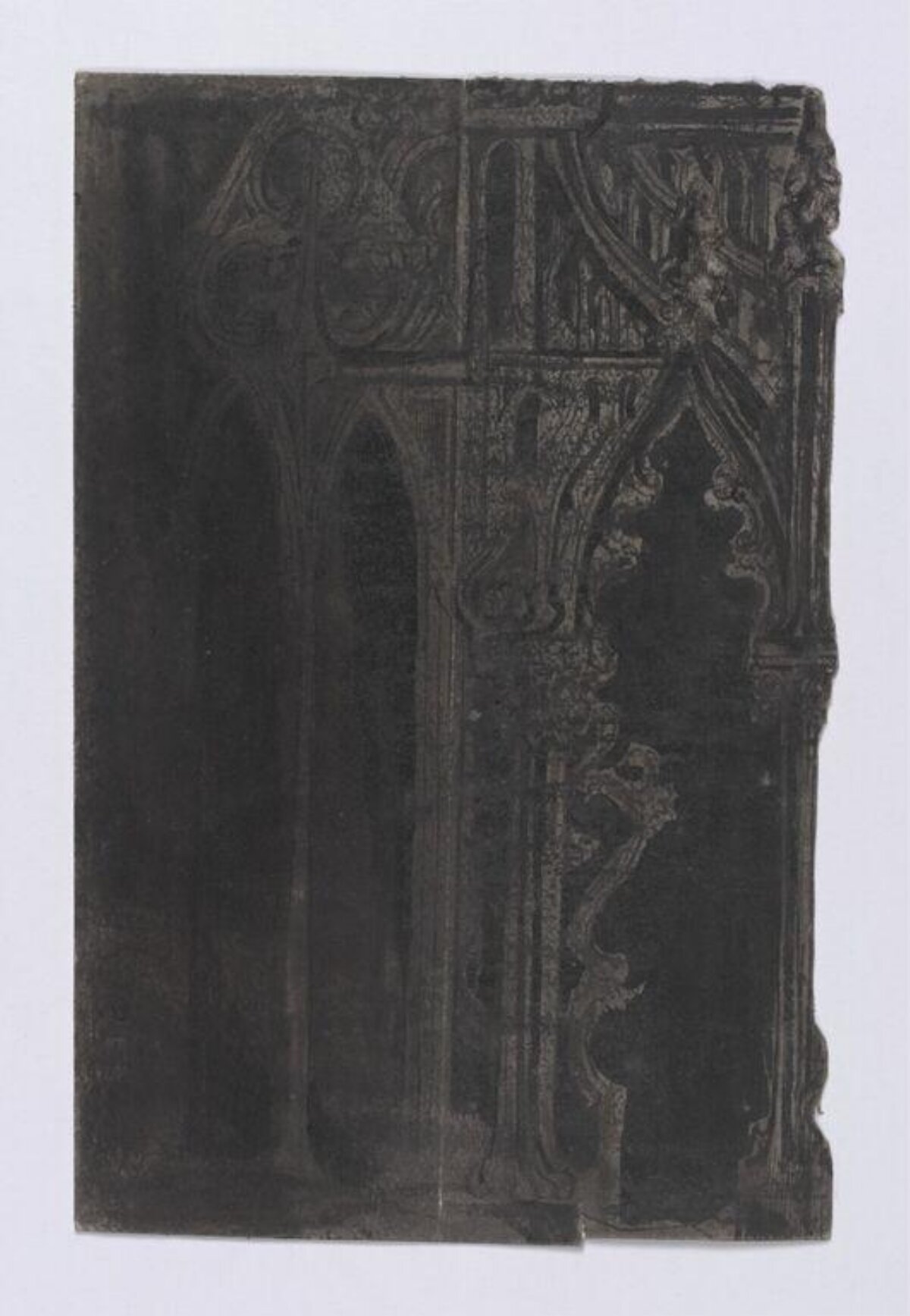 Gothic Architectural Interior Sketch