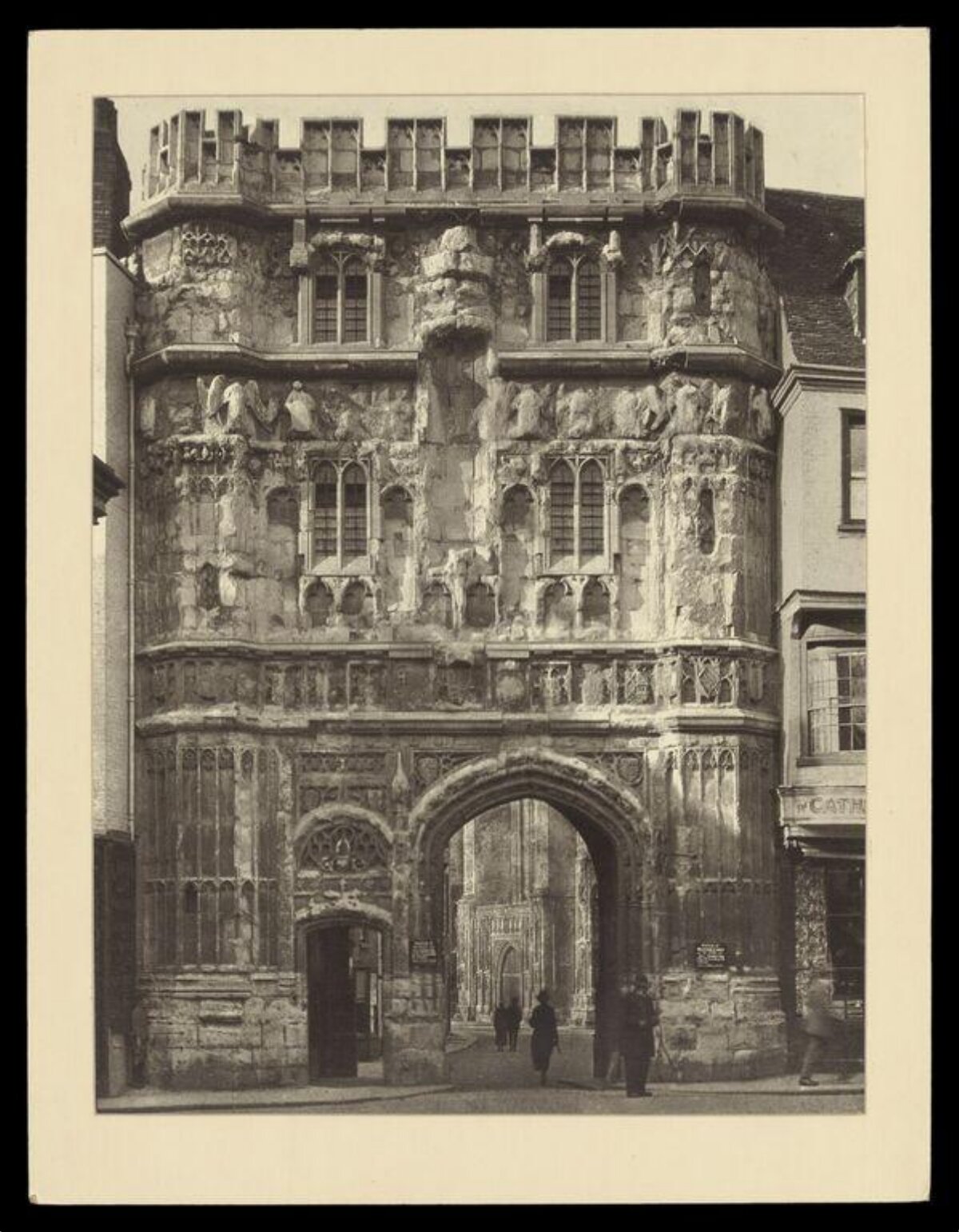 Historic Stone Cathedral Gate