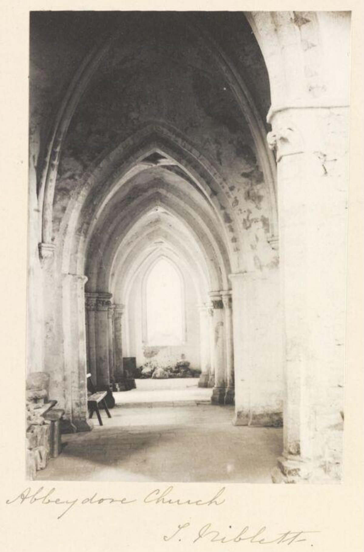 Abbeydore Church Interior Aisle