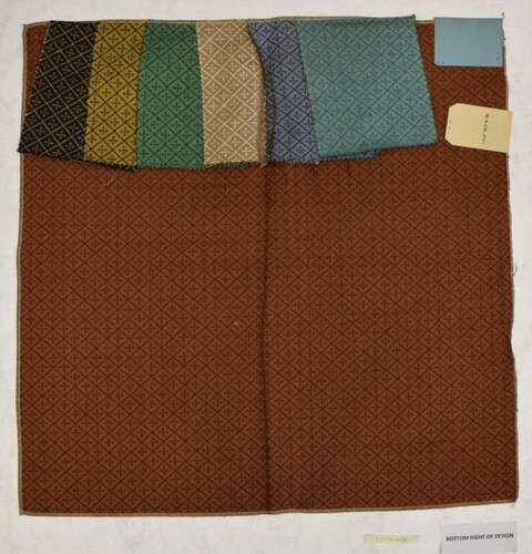Vintage Fabric Color Swatches