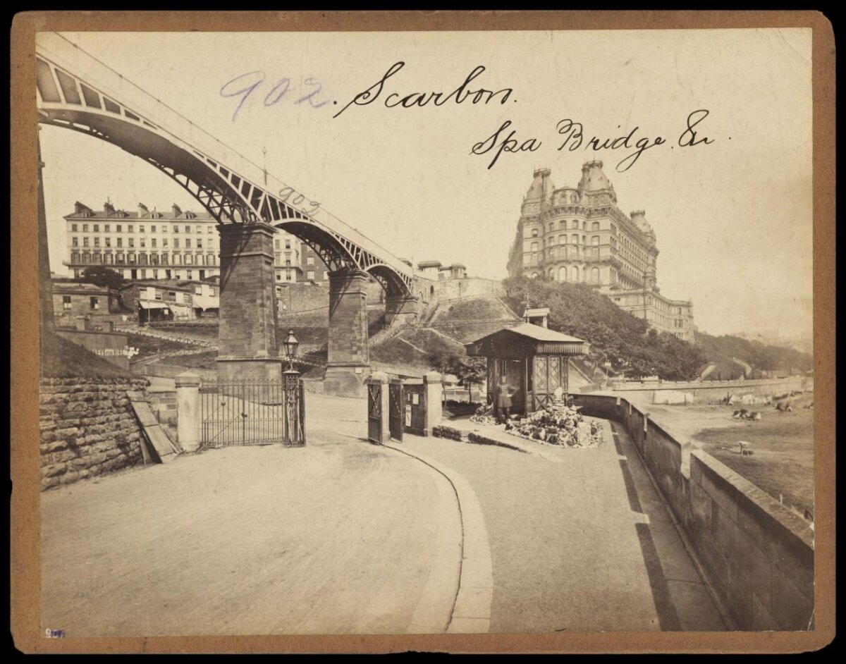 Vintage Scarborough Spa Bridge View