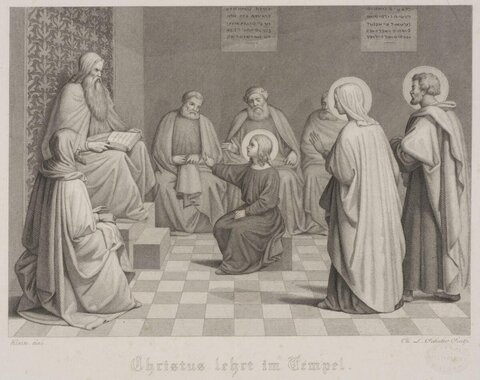 Christ Teaching in the Temple