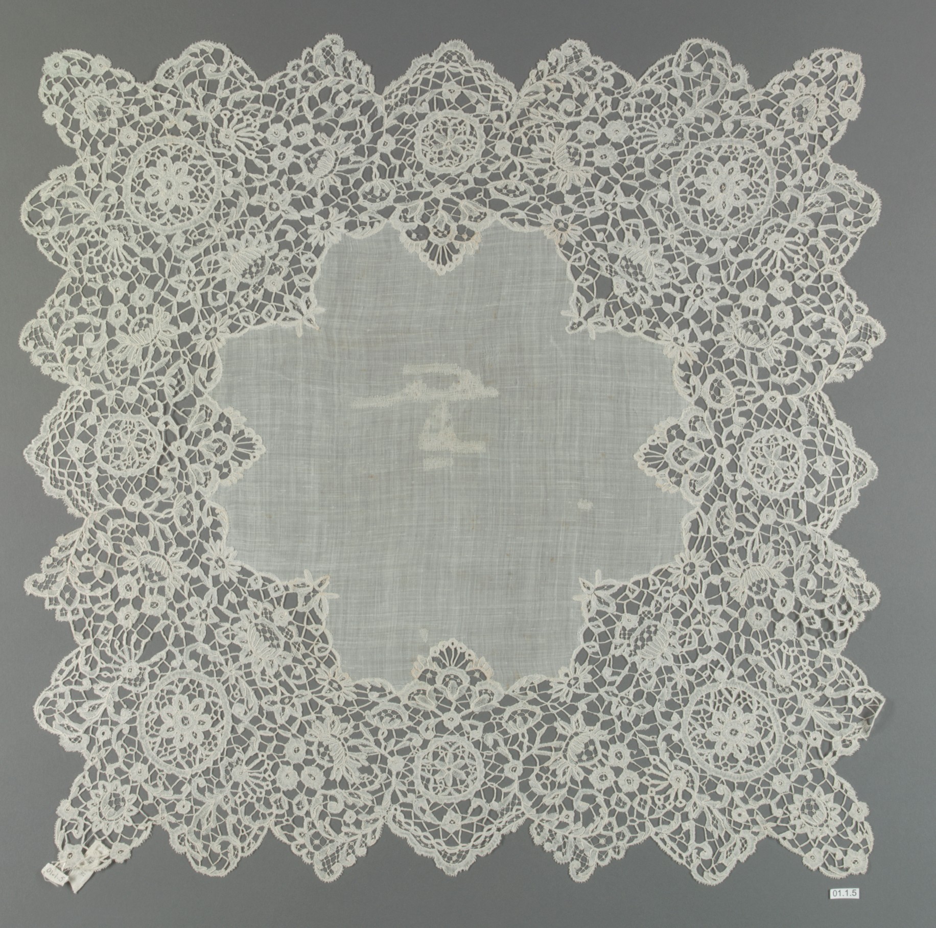 Vintage Handmade Lace Handkerchief