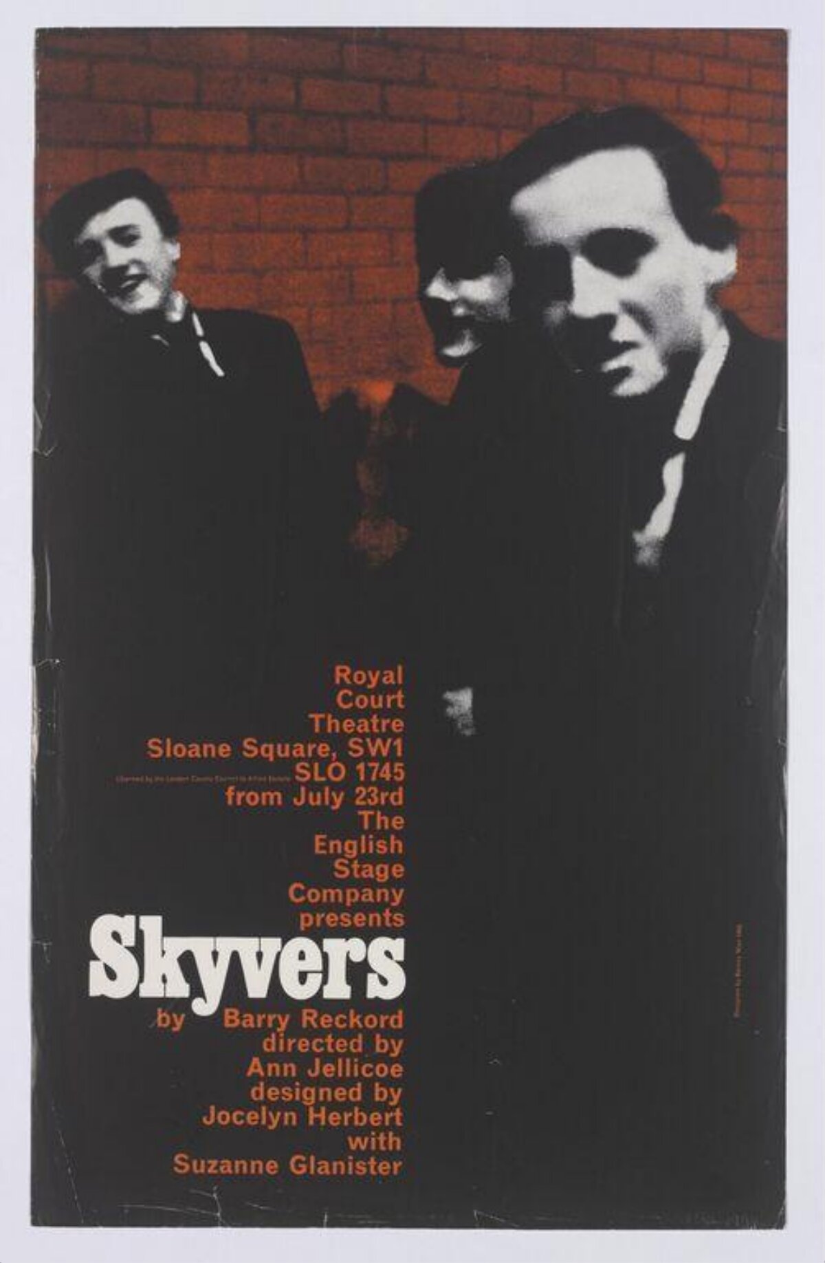 Skyvers Theatre Play Poster