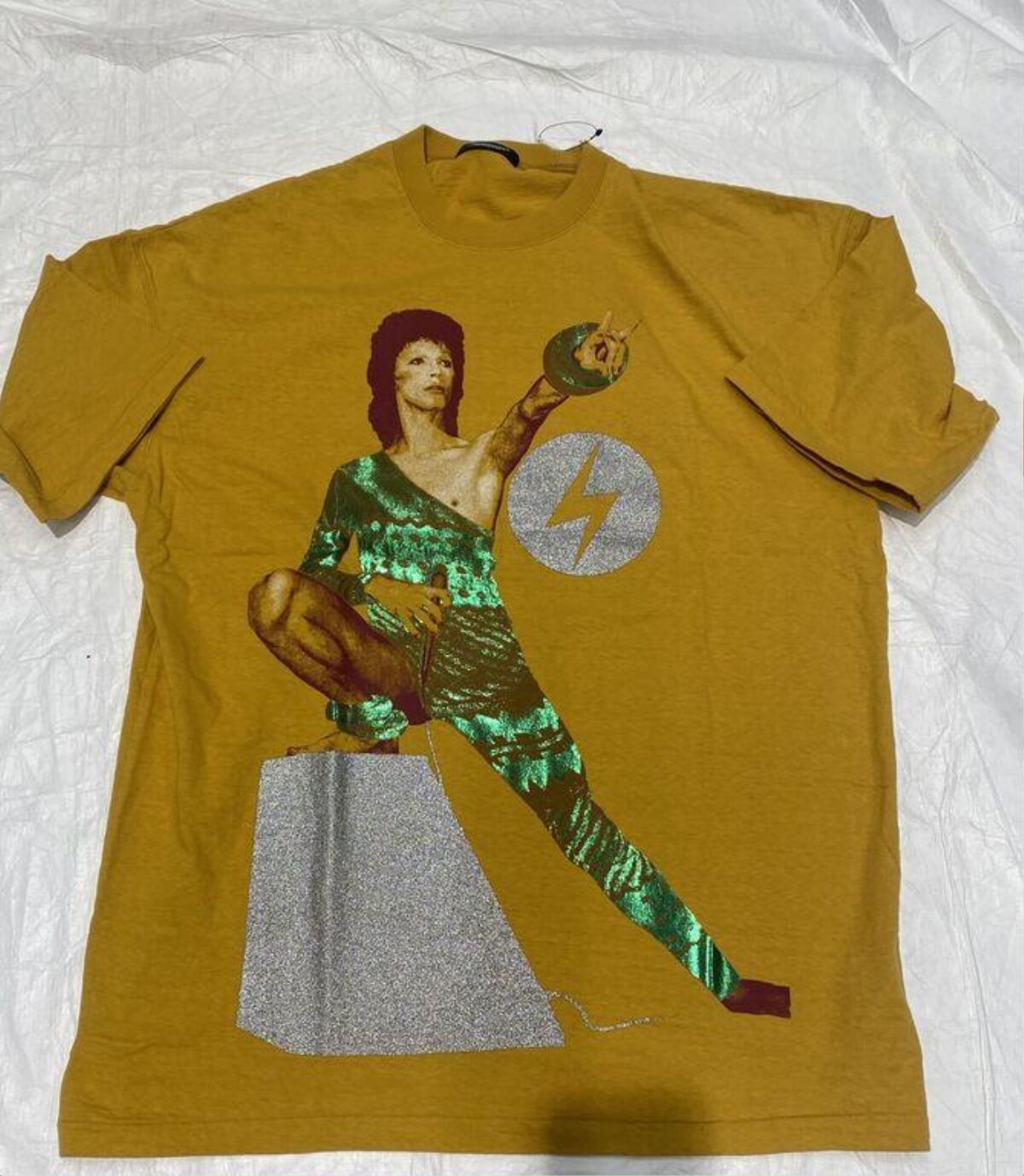 Mustard David Bowie Graphic T-shirt