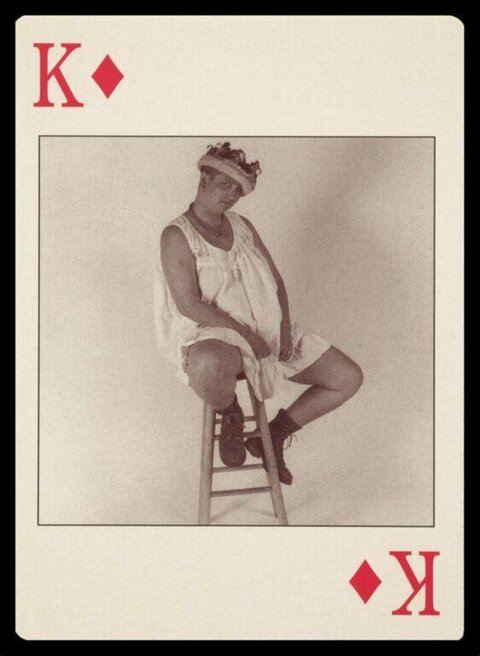 Custom King of Diamonds Playing Card