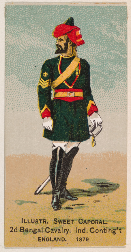 1879 2nd Bengal Cavalry Soldier Illustration