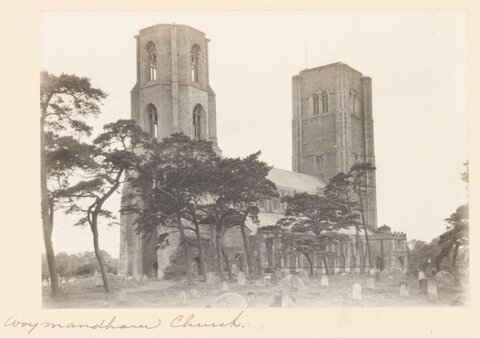 Vintage Wymondham Church View
