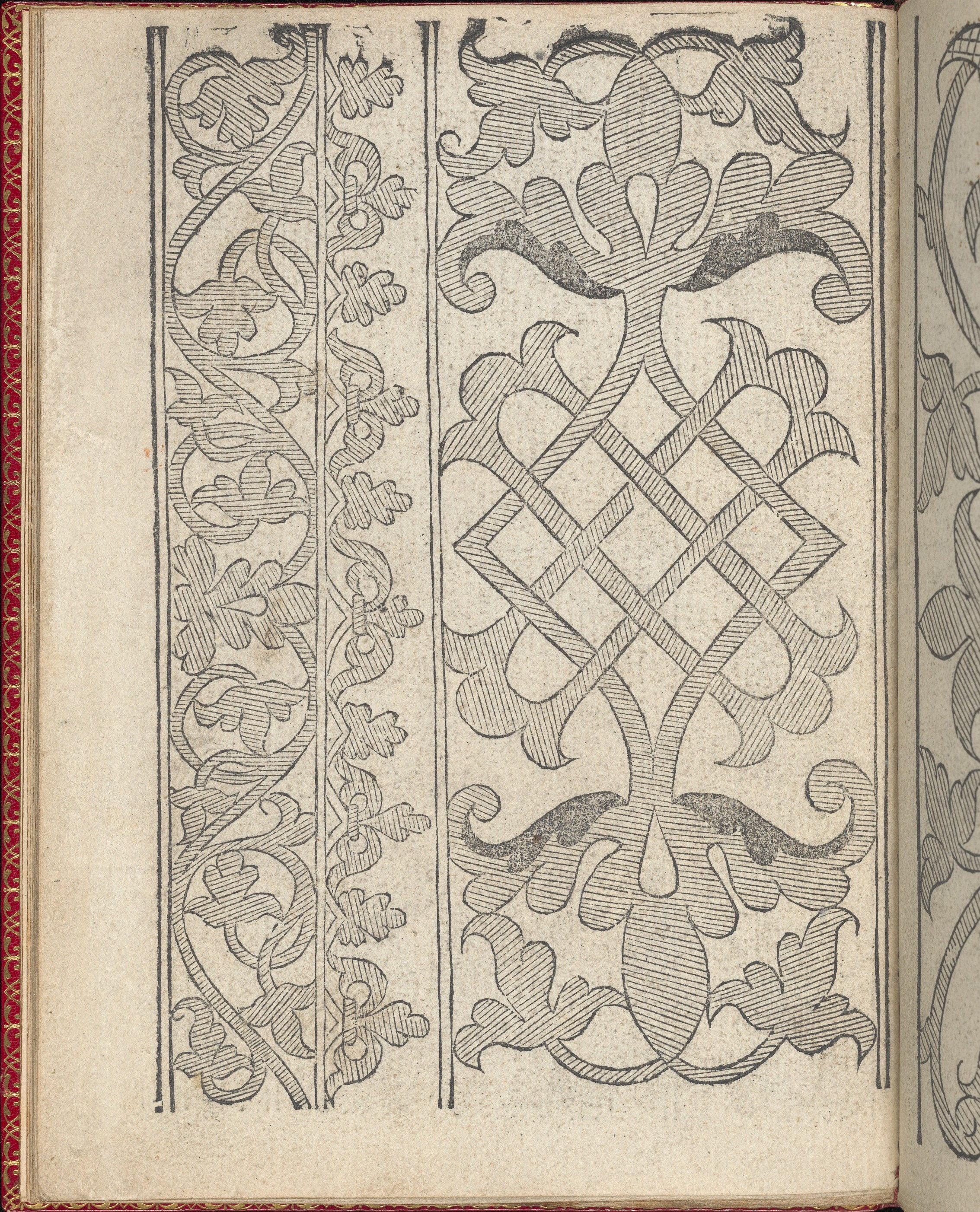 Vintage Ornamental Pattern Page