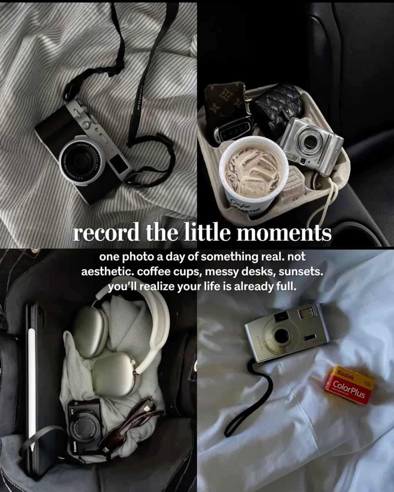 Record Little Moments of Daily Life