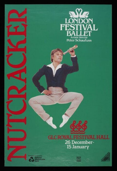 London Festival Ballet Nutcracker Poster