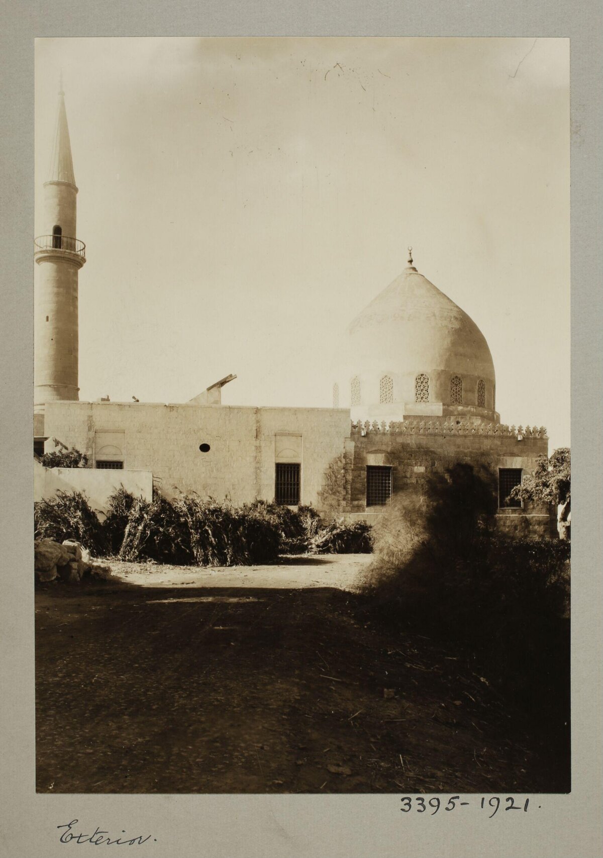 1921 Vintage Mosque Exterior