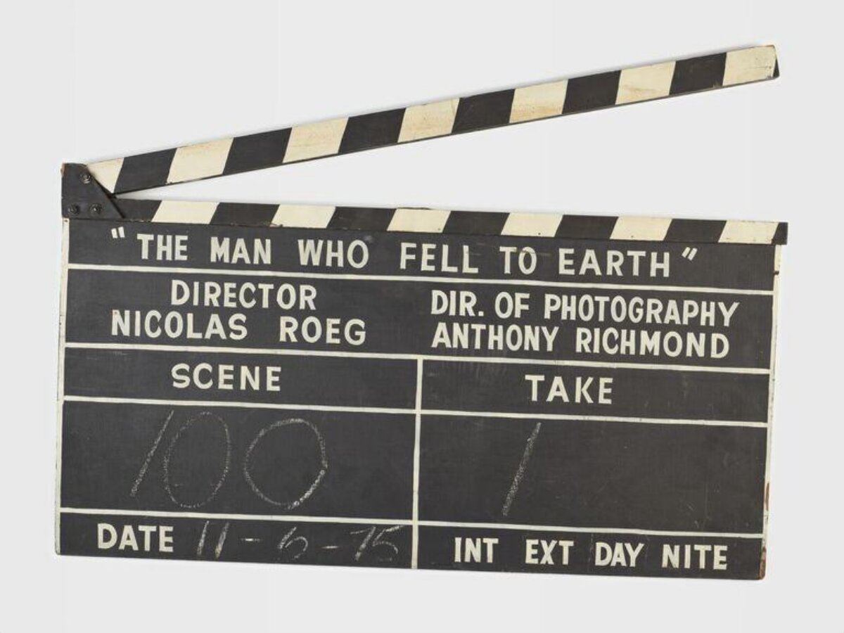 The Man Who Fell to Earth Clapperboard