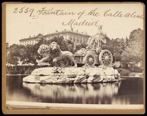 Cibeles Fountain in Madrid