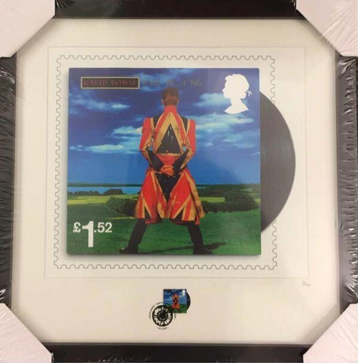 David Bowie Earthling Themed Postage Stamp