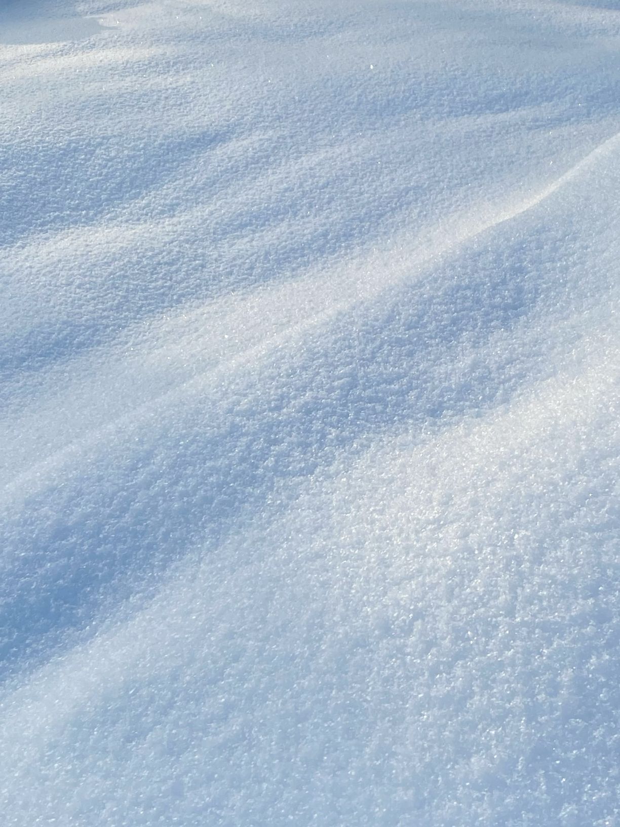 Undisturbed Snow Surface