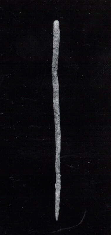 Elongated Rough Stone Artifact