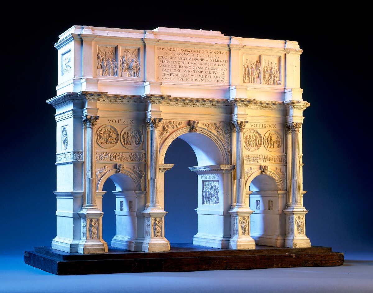Constantine Arch Architectural Model — Architecture Encyclopedia
