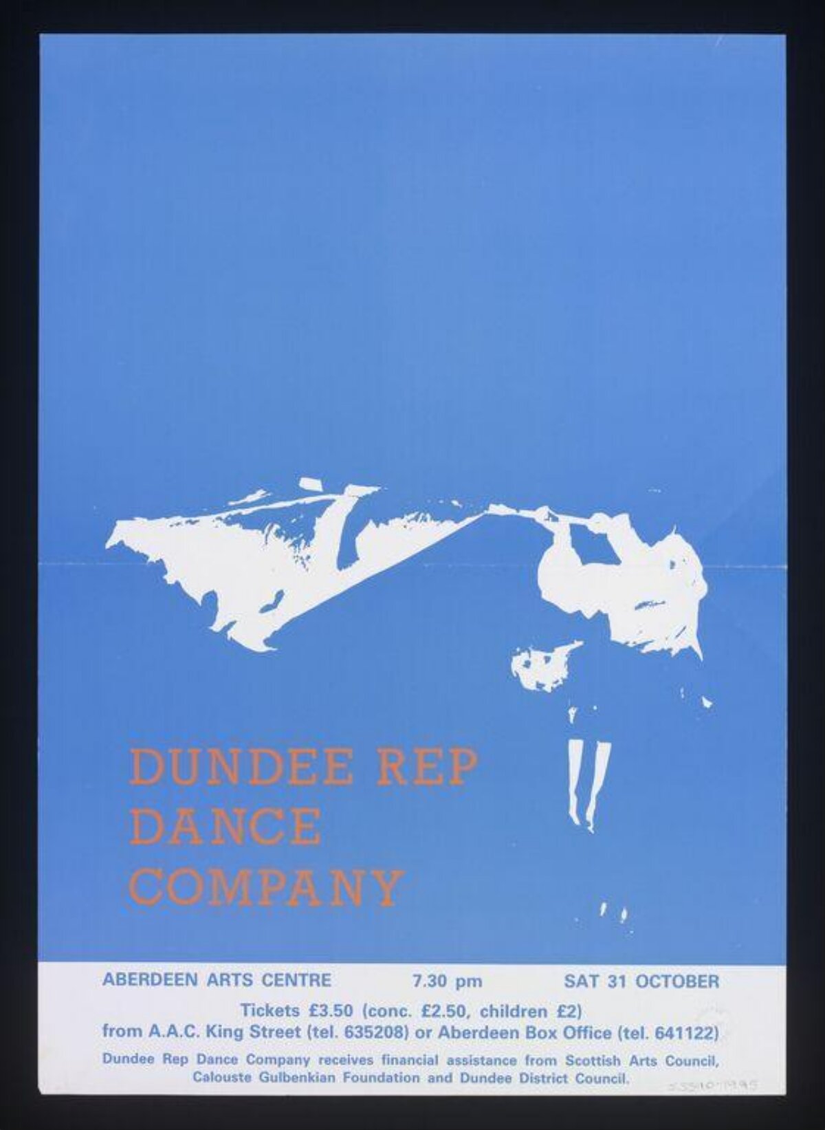 Dundee Rep Dance Company Event Poster