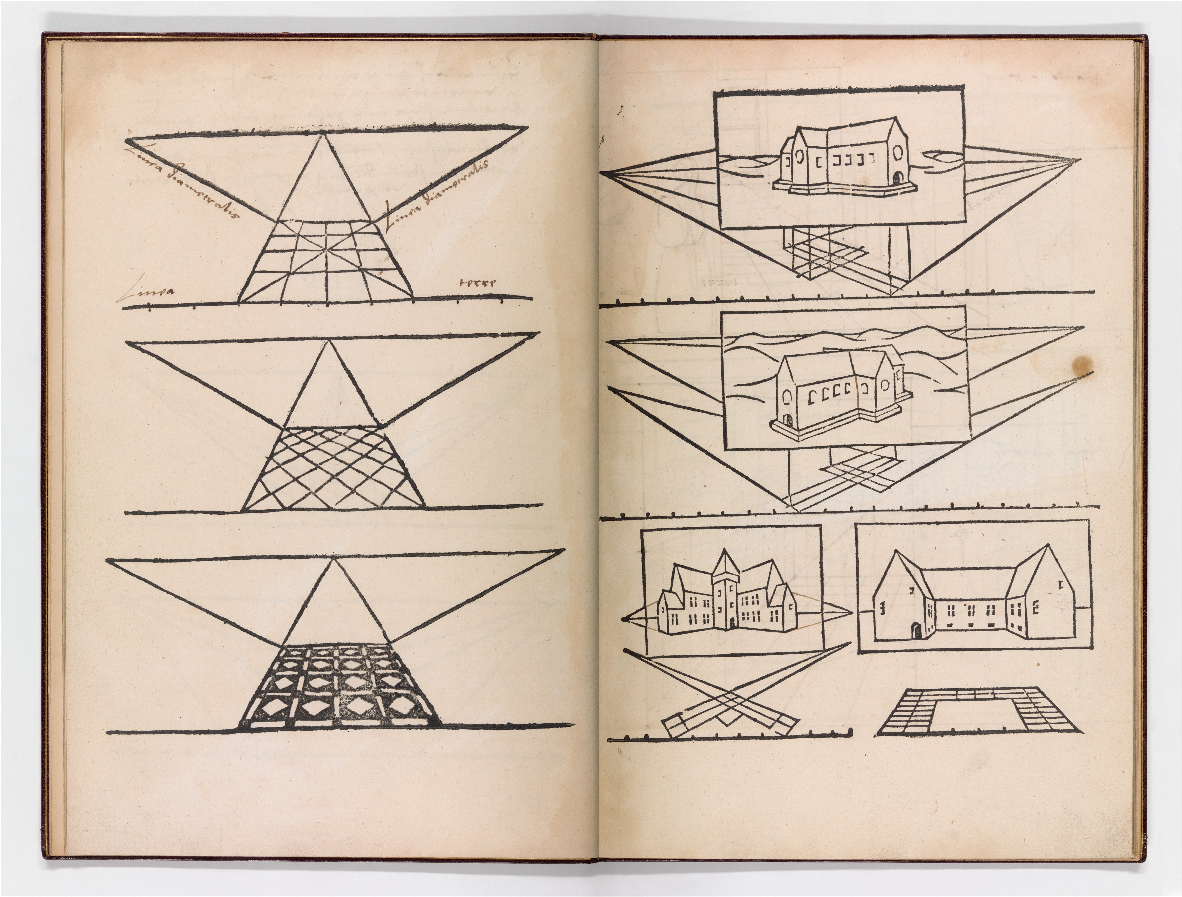 Perspective Sketches in Old Sketchbook