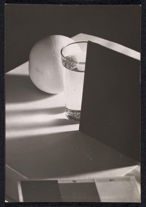 Still Life with Citrus and Glass