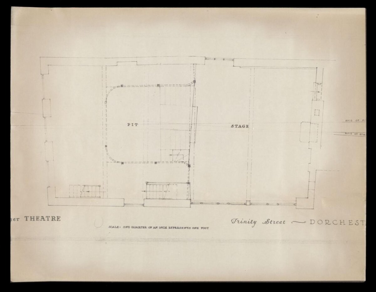 Floor Plan of Dorchester Theatre