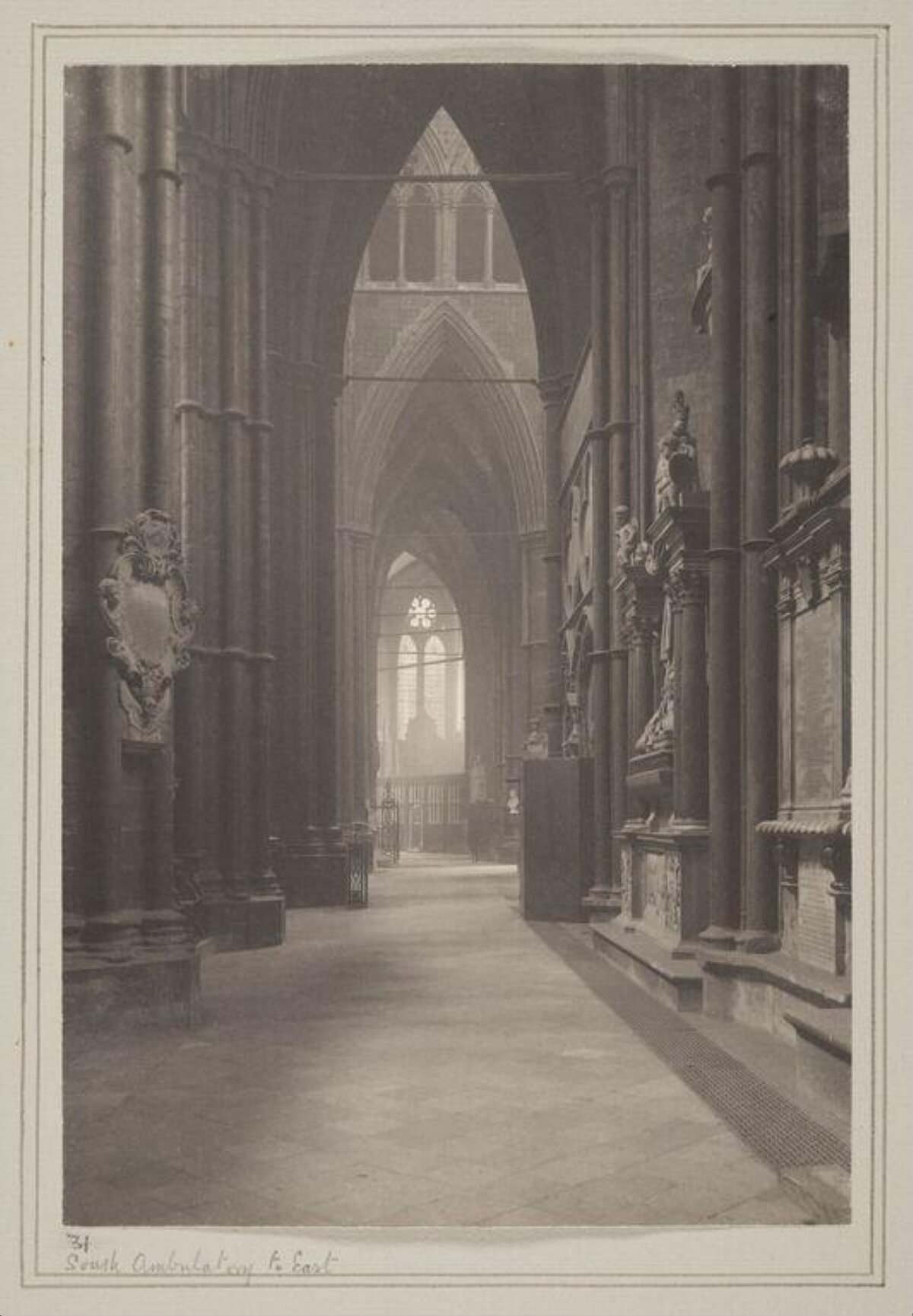 Cathedral South Ambulatory Interior