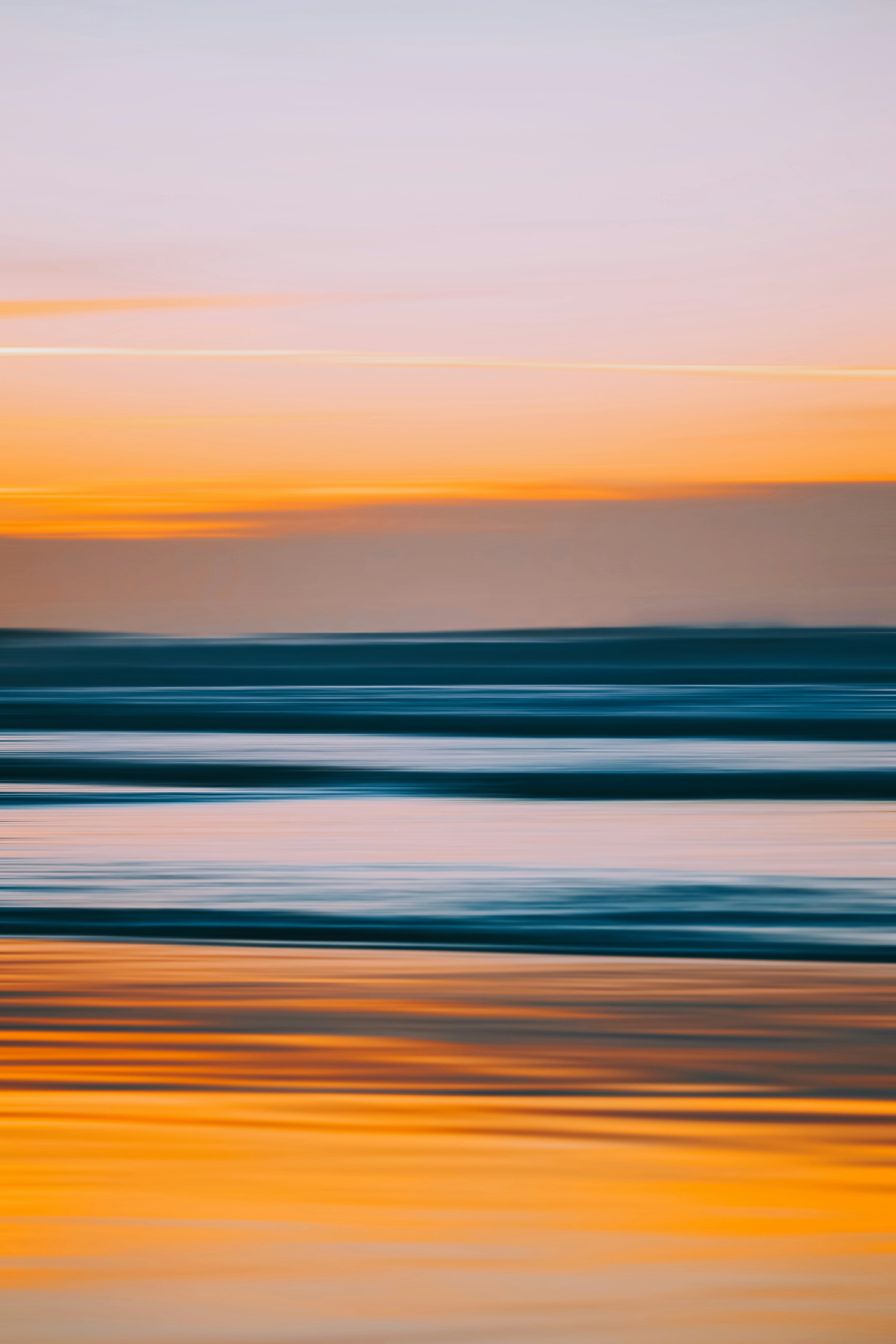Sunset Coastal Seascape