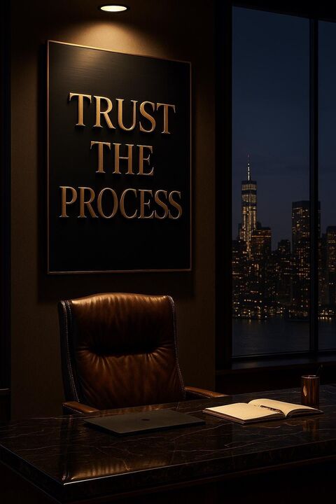Trust The Process Sign In Executive Office