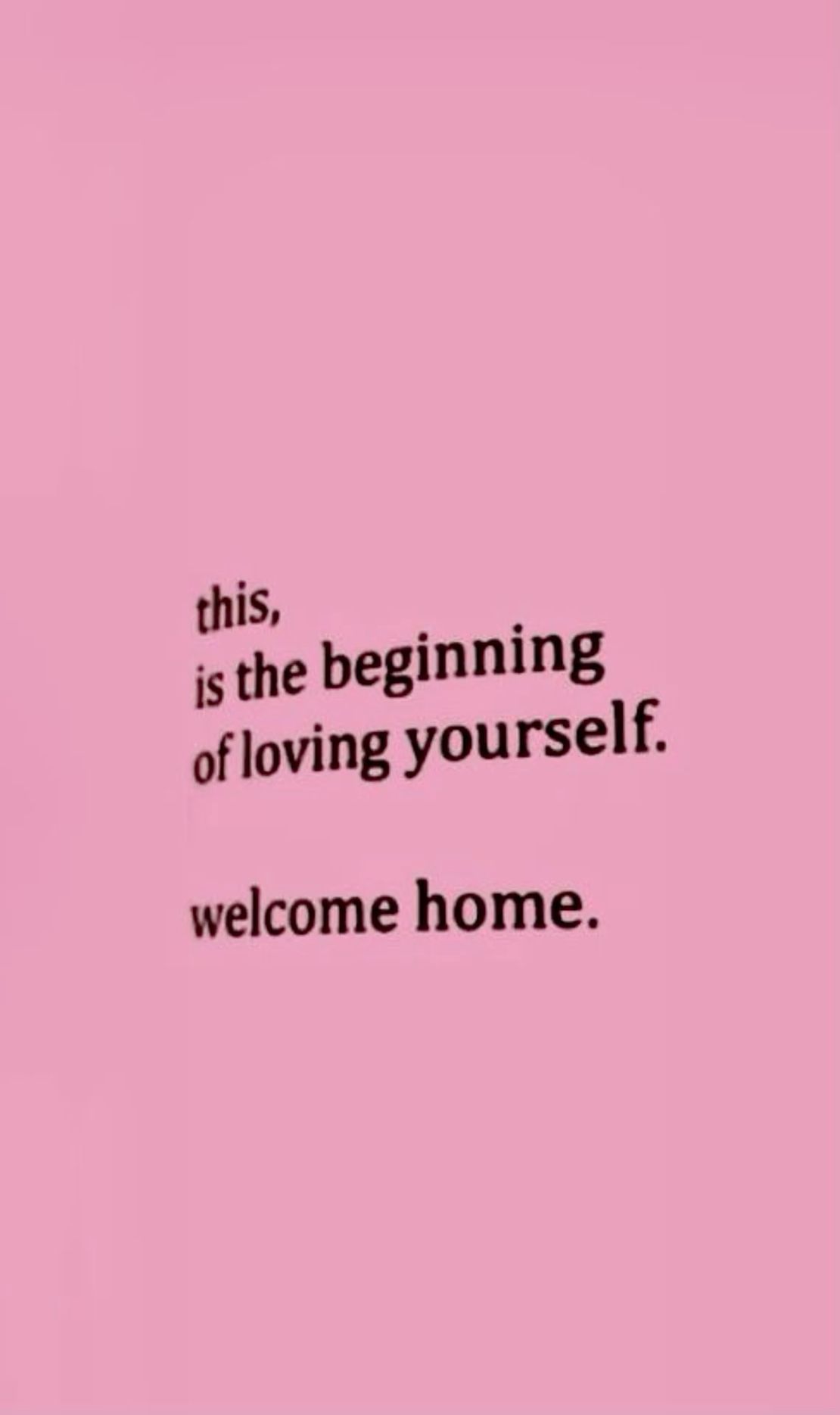 Self Love Motivational Quote