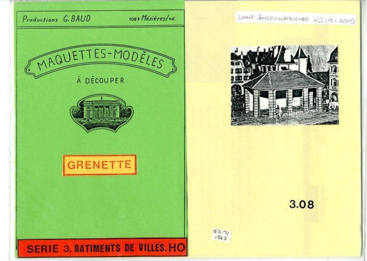 Grenette Paper Model Kit Cover