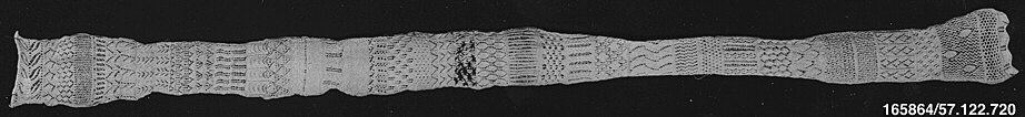 Antique Hand Knitted Lace Trim