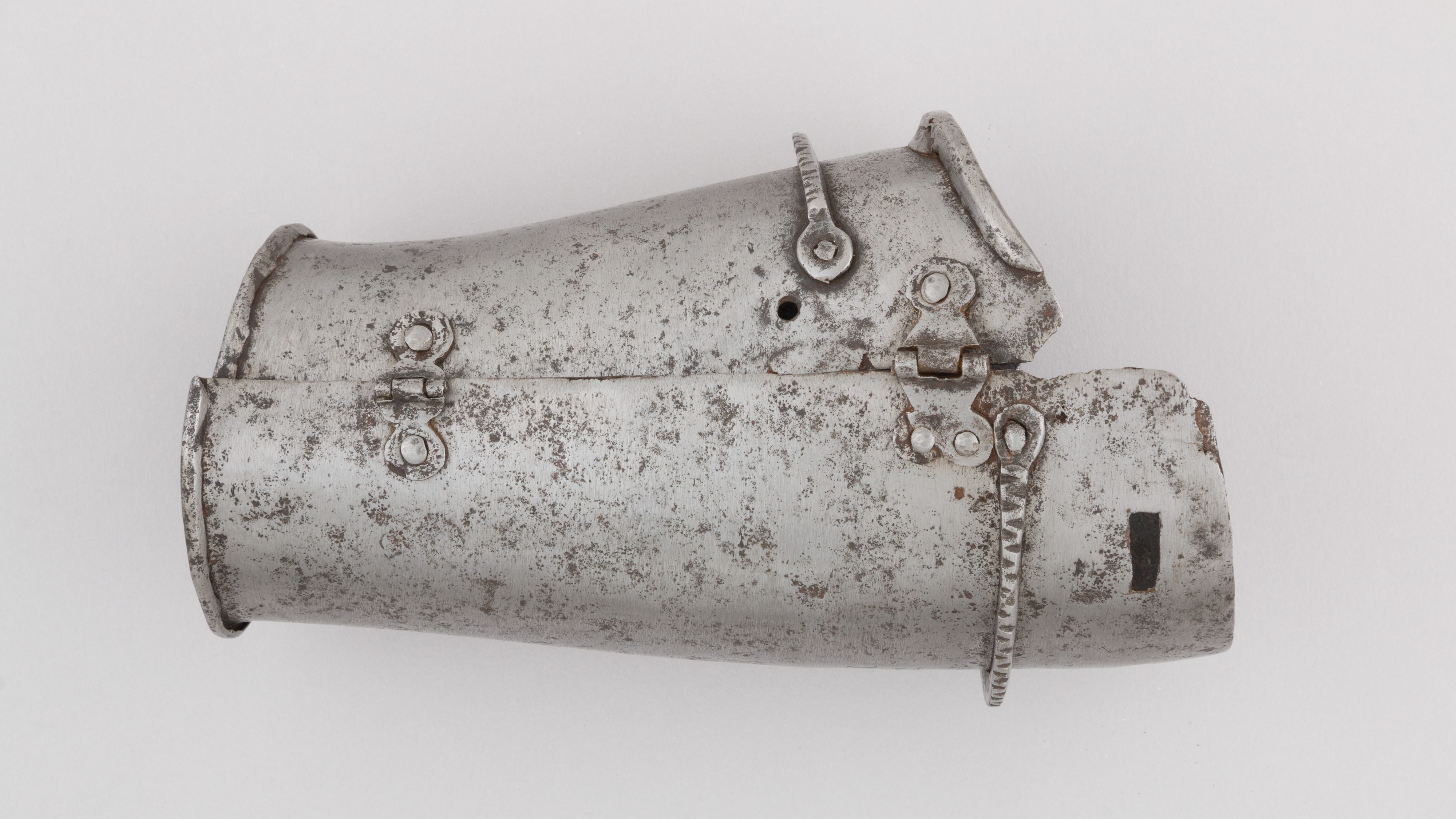 Ancient Iron Forearm Armor