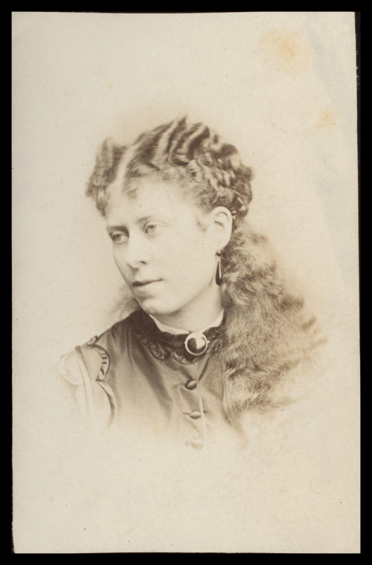 Vintage Portrait of 19th Century Woman