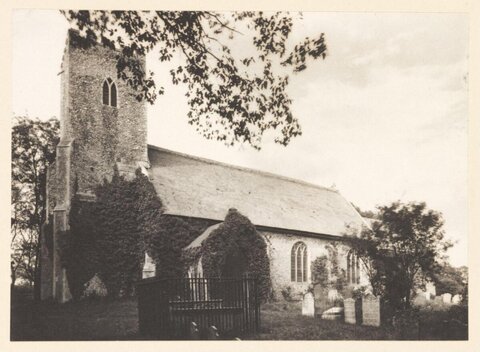 Old Country Church and Graveyard