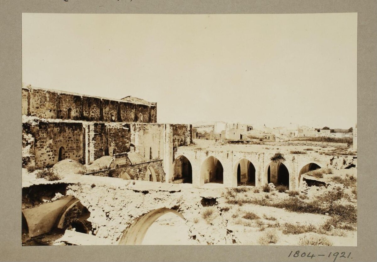 Vintage Photo of Ancient Stone Ruins