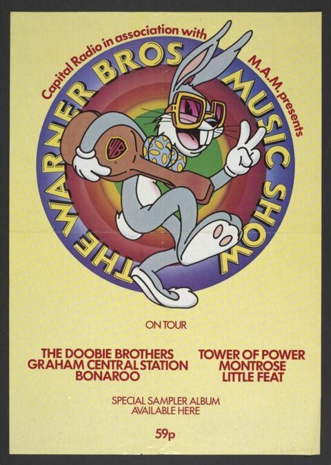 Warner Bros Music Show Tour Poster
