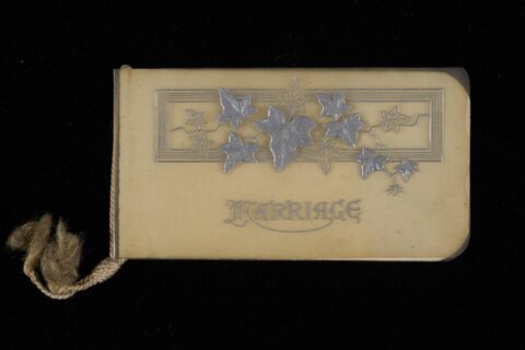 Vintage Marriage Invitation Card