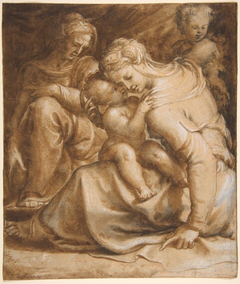 Madonna and Child Drawing