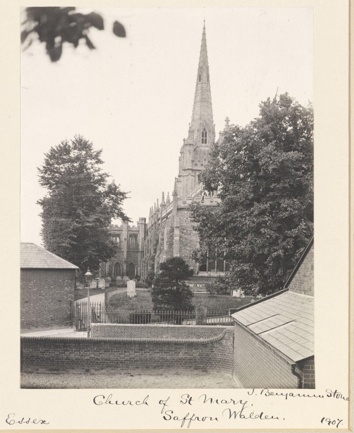 St Mary Church Saffron Walden 1907