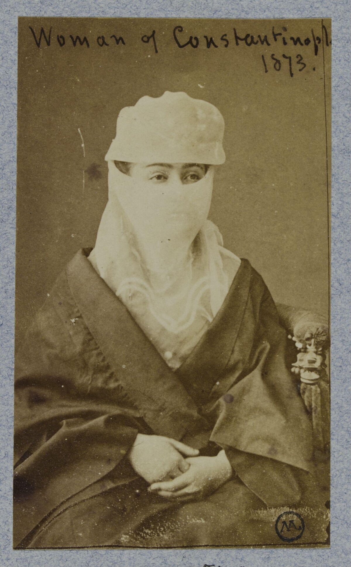 1873 Woman of Constantinople Portrait