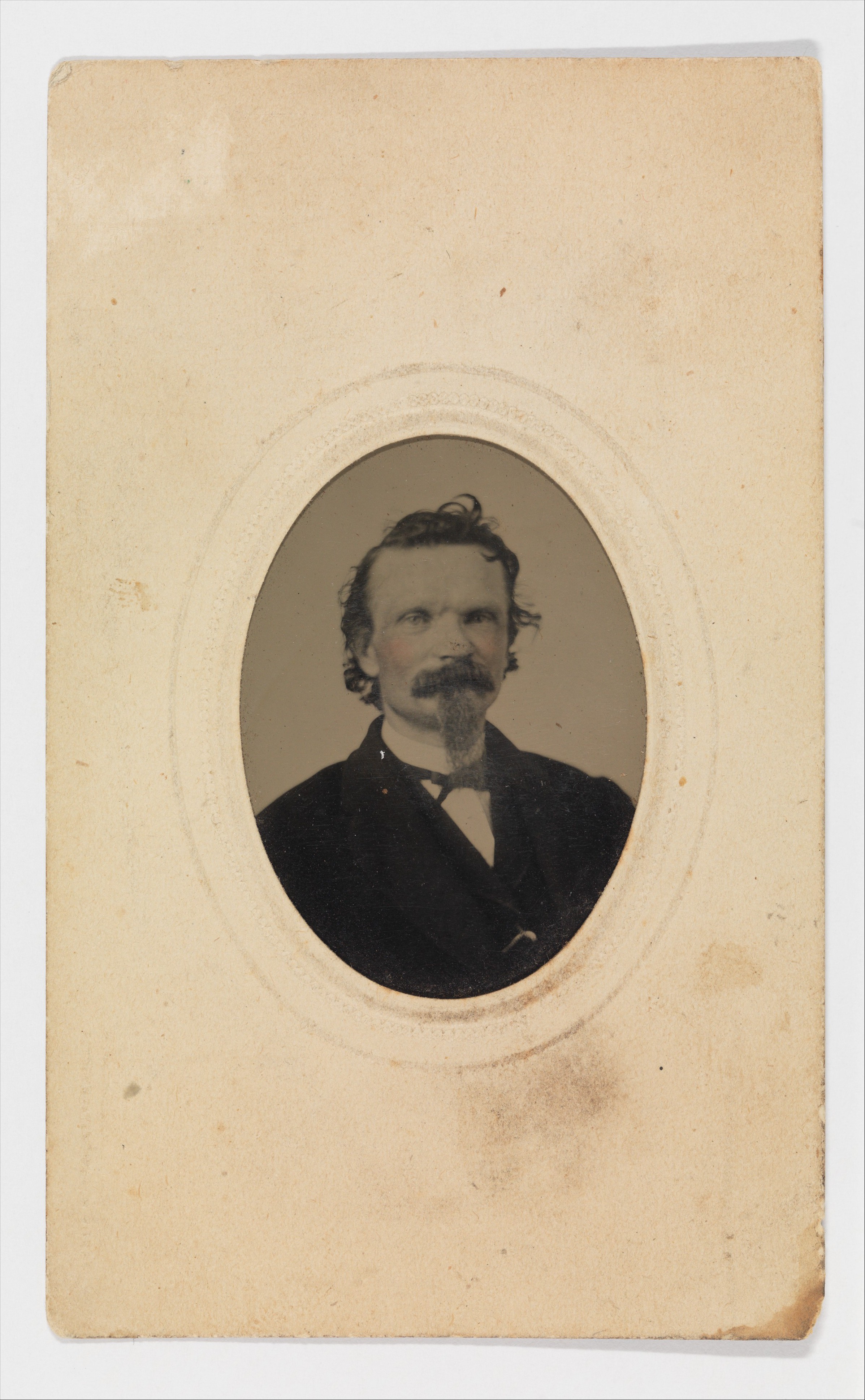 Vintage Portrait of 19th Century Man