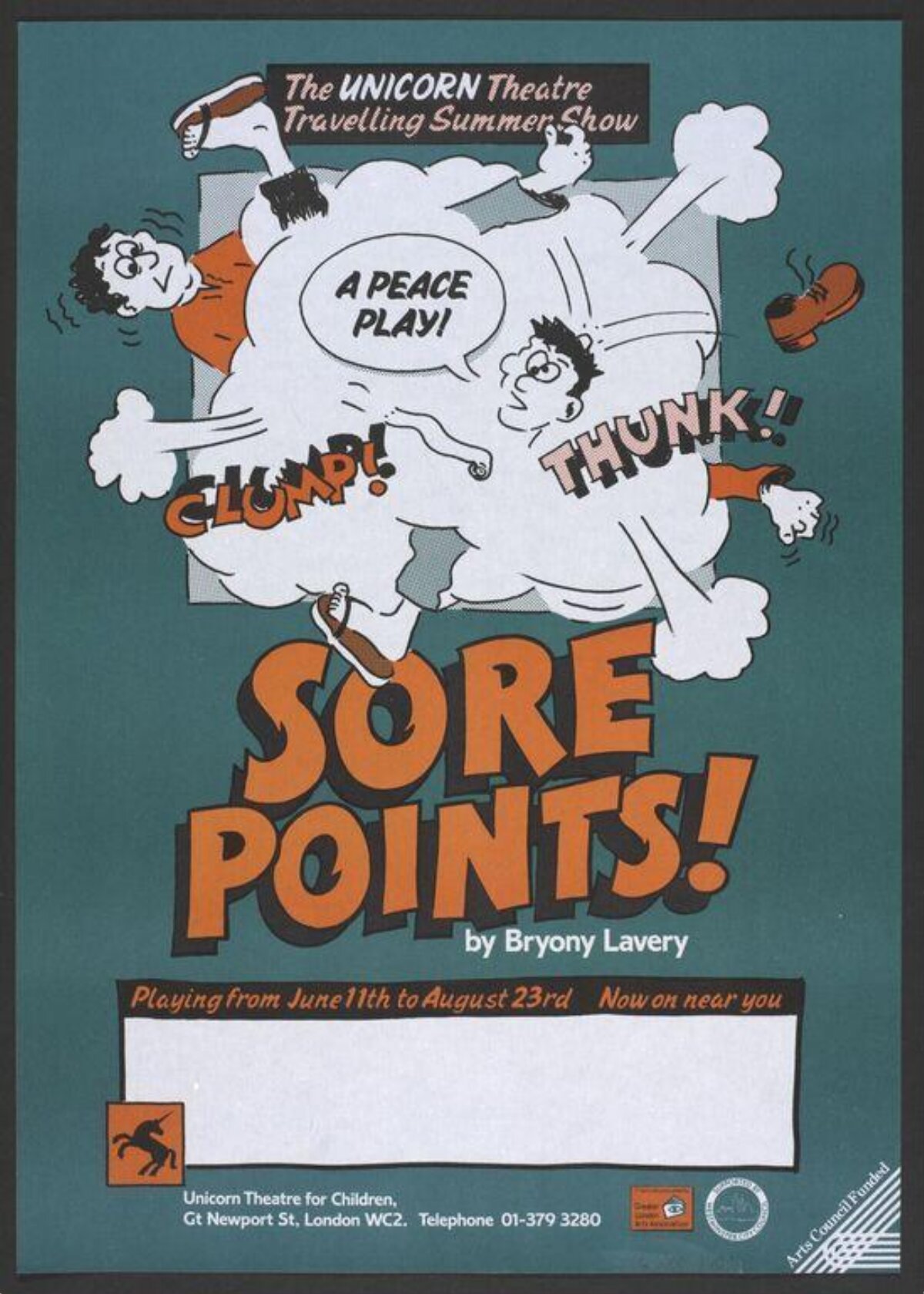 Sore Points Theatre Show Poster