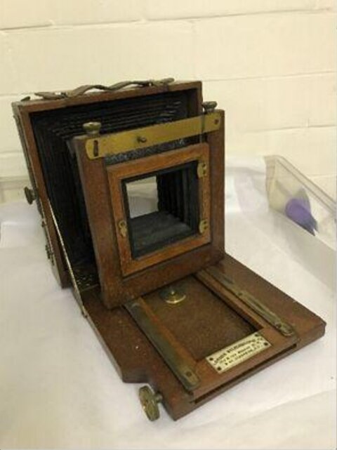 Vintage Wooden Large Format Camera