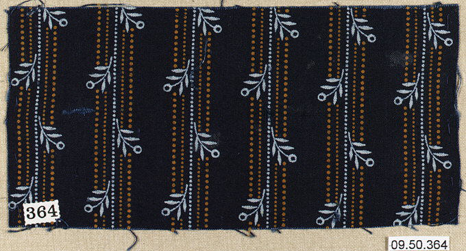Vintage Printed Fabric Swatch