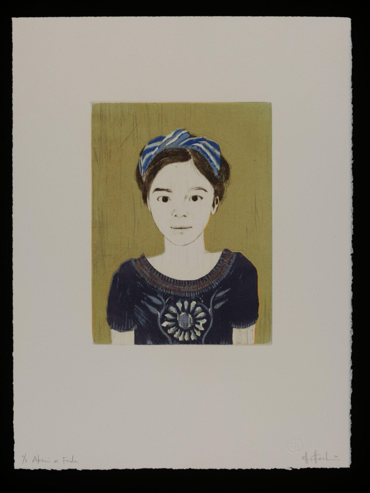 Akemi as Frida Portrait