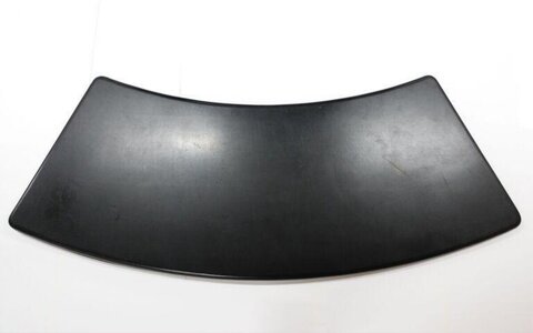 Black Curved Auto Body Panel