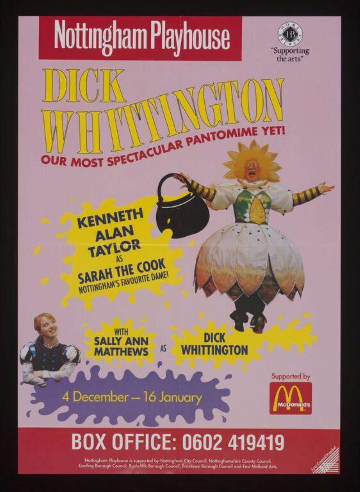 Dick Whittington Pantomime Poster