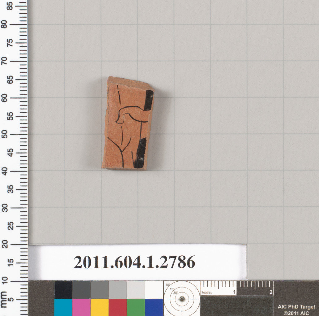 Ancient Painted Pottery Fragment — History