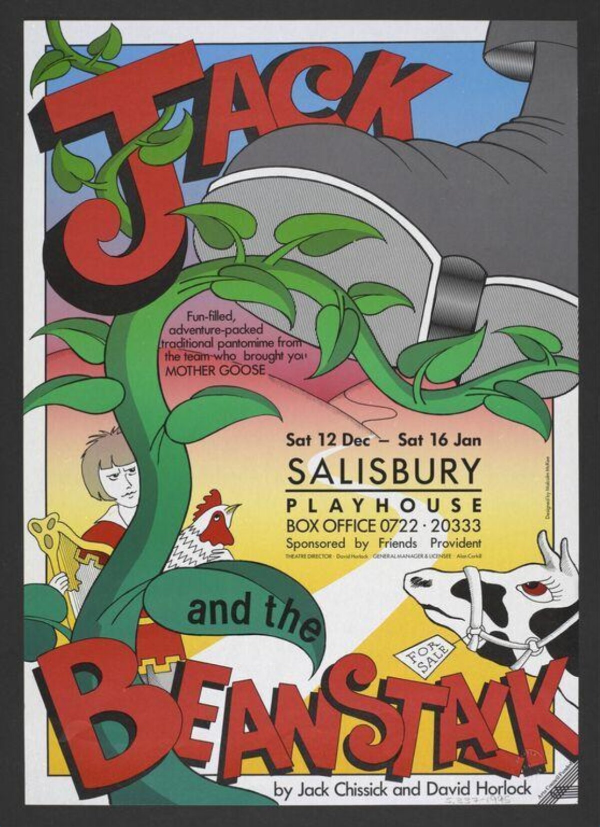 Jack and the Beanstalk Theatre Poster